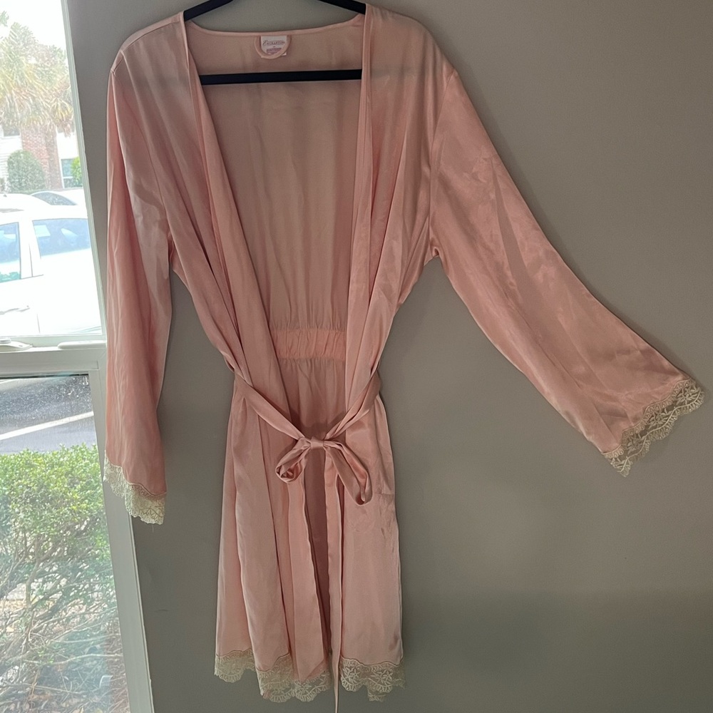 Vintage pink robe